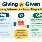 Giving or Given