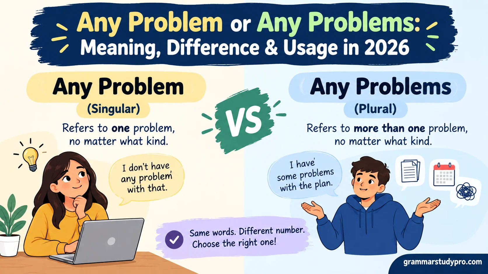 Any Problem or Any Problems