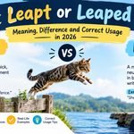 Leapt or Leaped