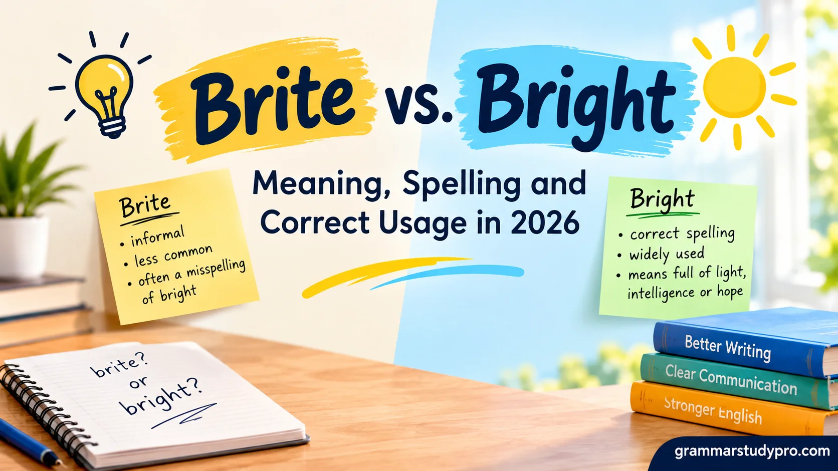 Brite vs. Bright