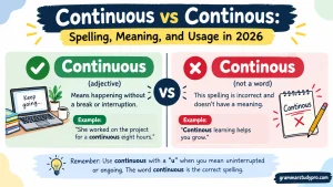 Continuous vs Continous