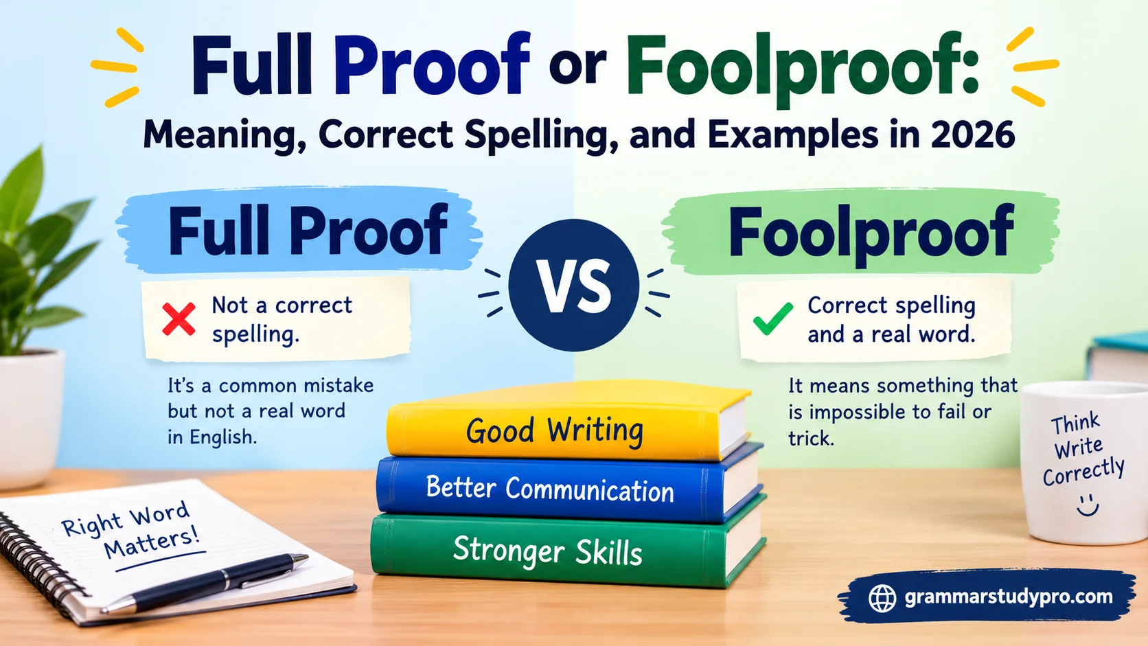 Full Proof or Foolproof