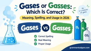 Gases or Gasses