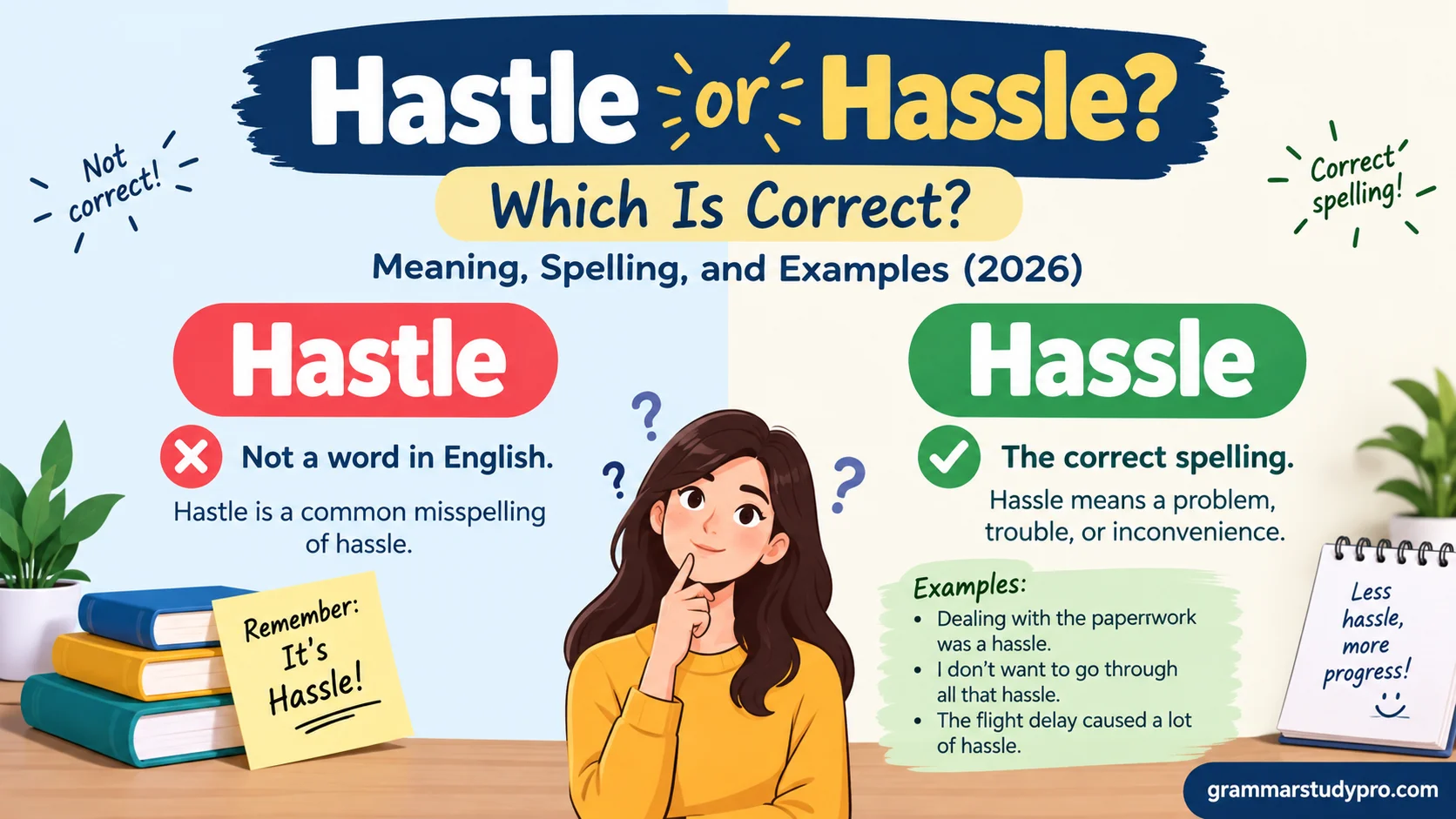 Hastle or Hassle