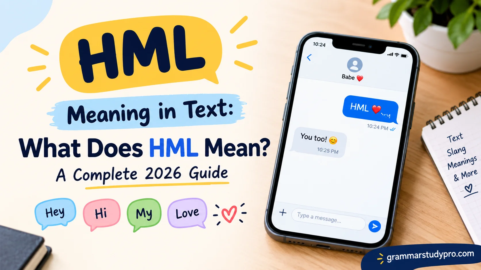 HML Meaning in Text