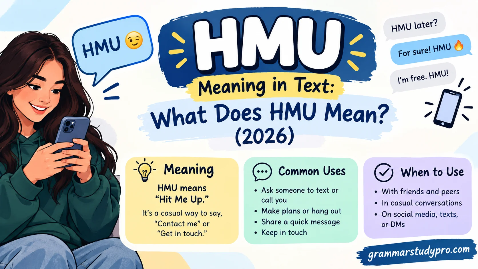 HMU Meaning in Text