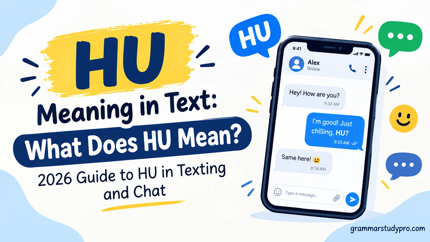 HU Meaning in Text