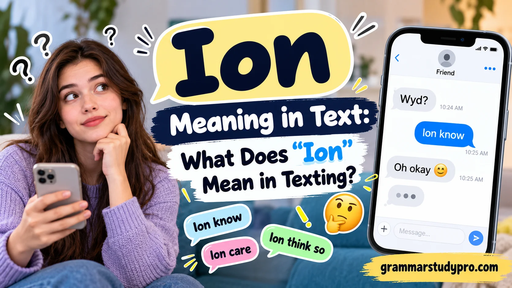 Ion Meaning in Text