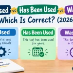 Is Used vs Has Been Used vs Was Used