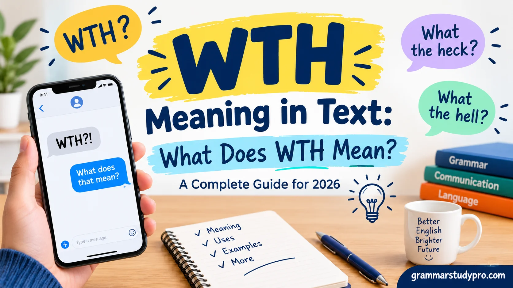 WTH Meaning in Text
